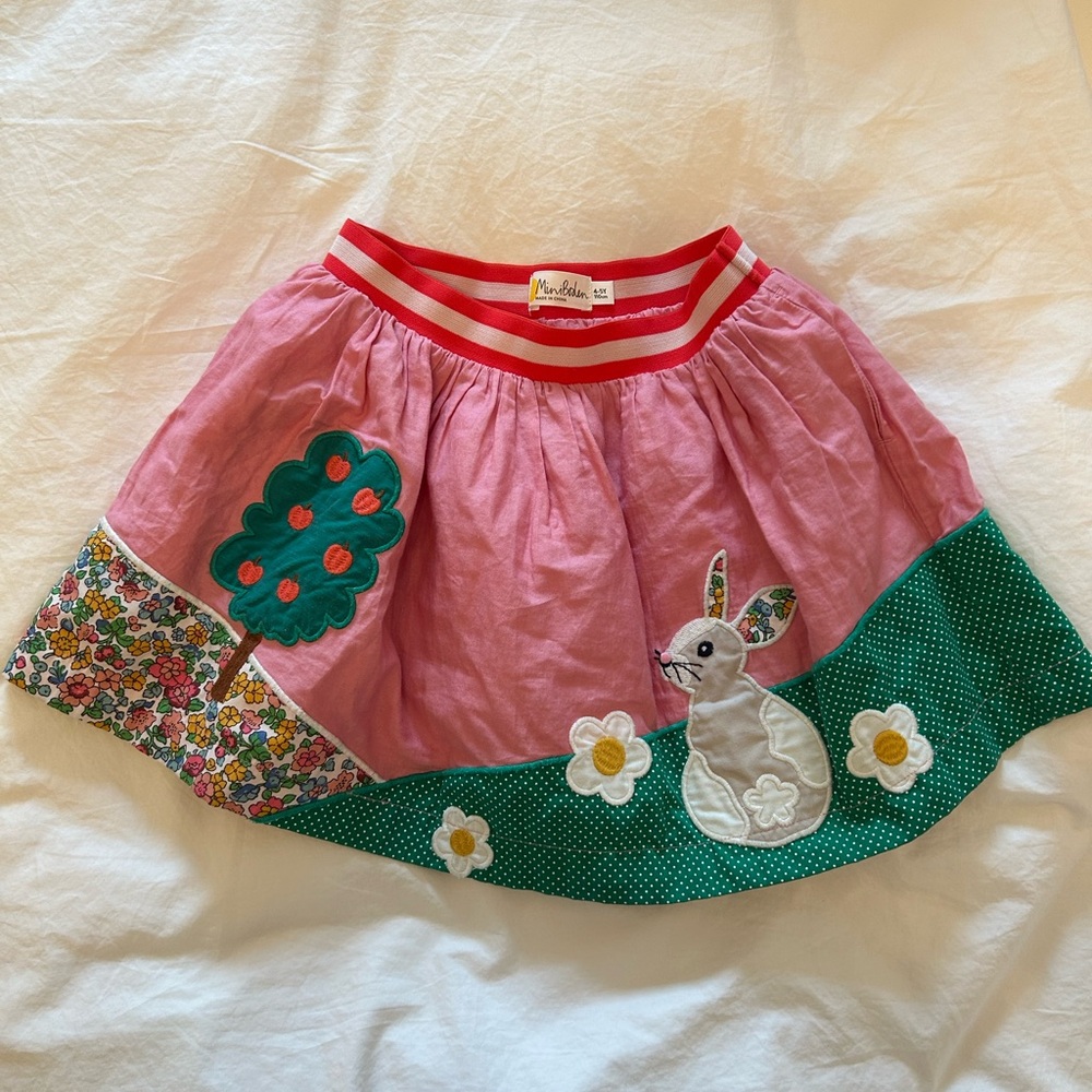 Sweet mini Boden rabbit skirt